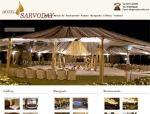 Tablet Screenshot of hotelsarvoday.com